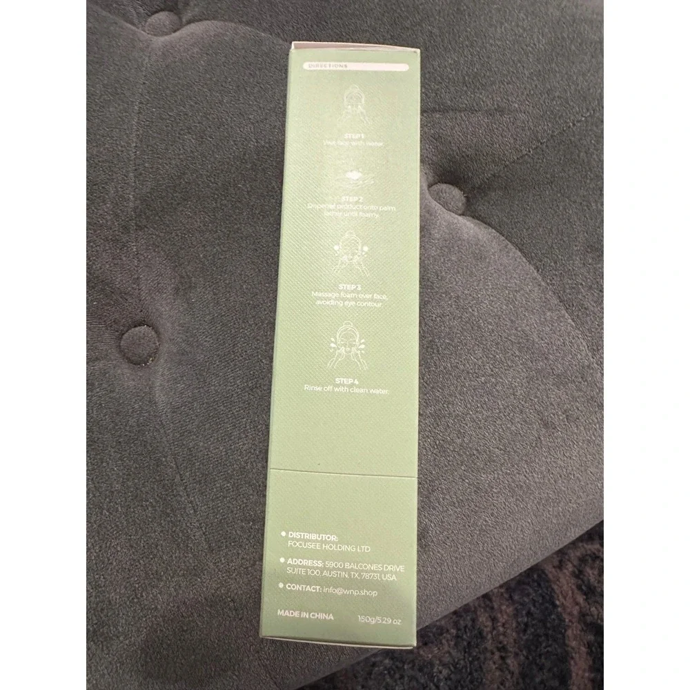 wnp Wake Nature Perfection Hyaluronic Acid Face Wash  5.29oz Hydrating Cleanse